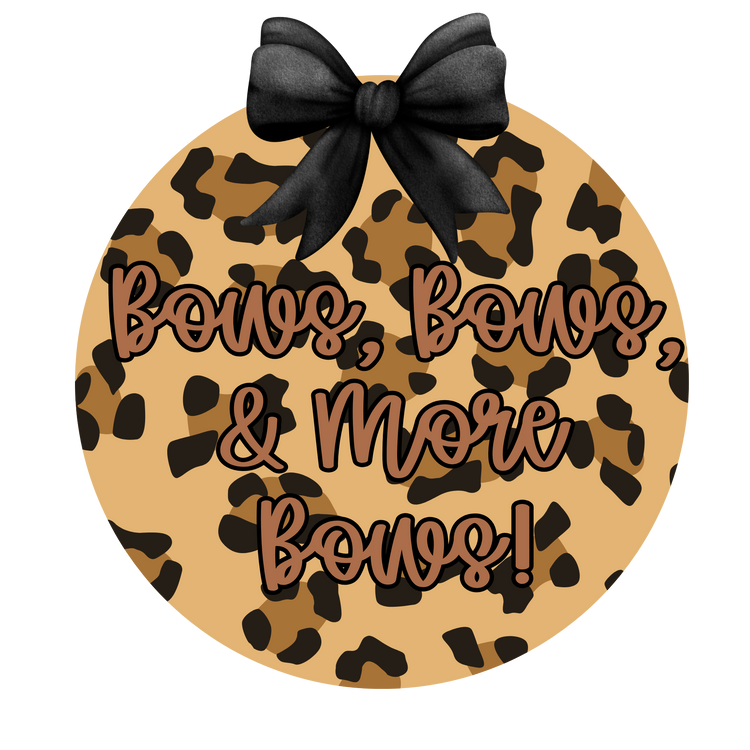 Bows,Bows, And More Bows