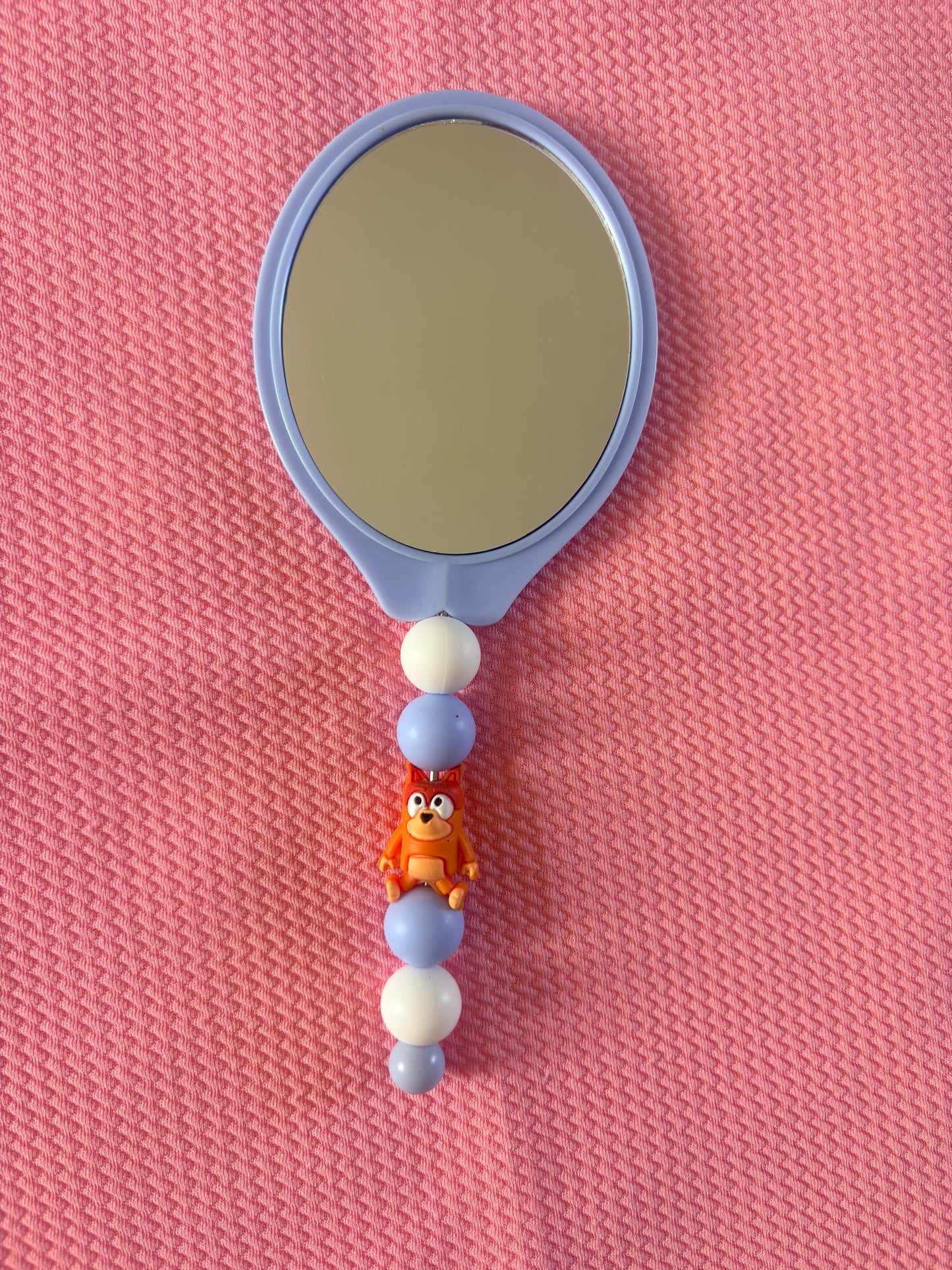 Beaded mirror