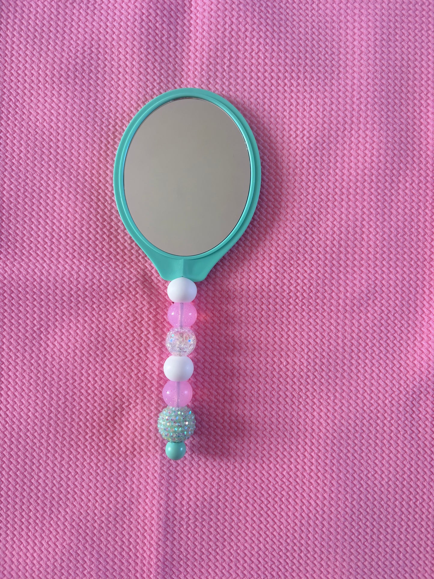 Beaded mirror