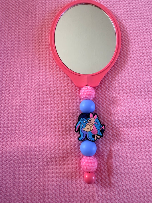 Beaded mirror